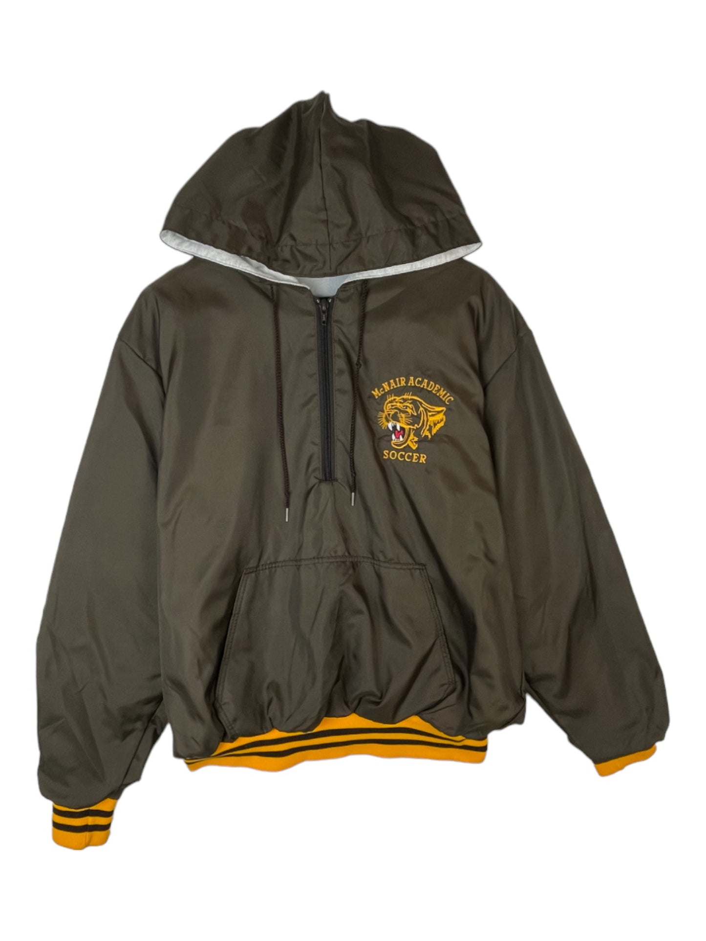 University Windbreaker Brown