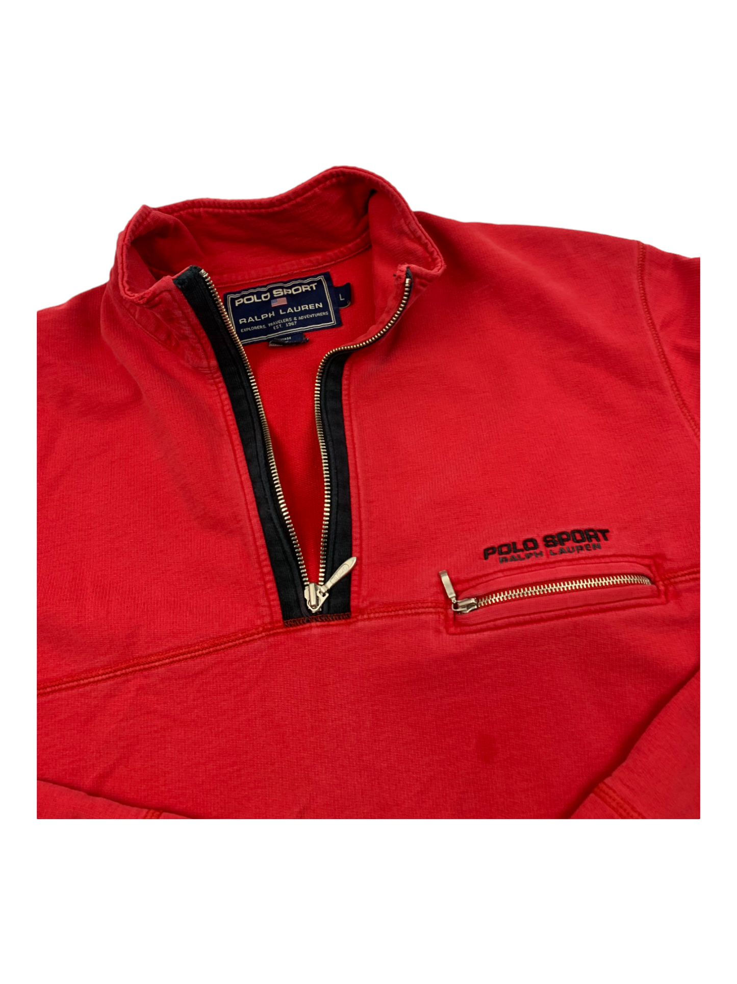 Polo Sport Ralph Laurent Half Zip Crewneck