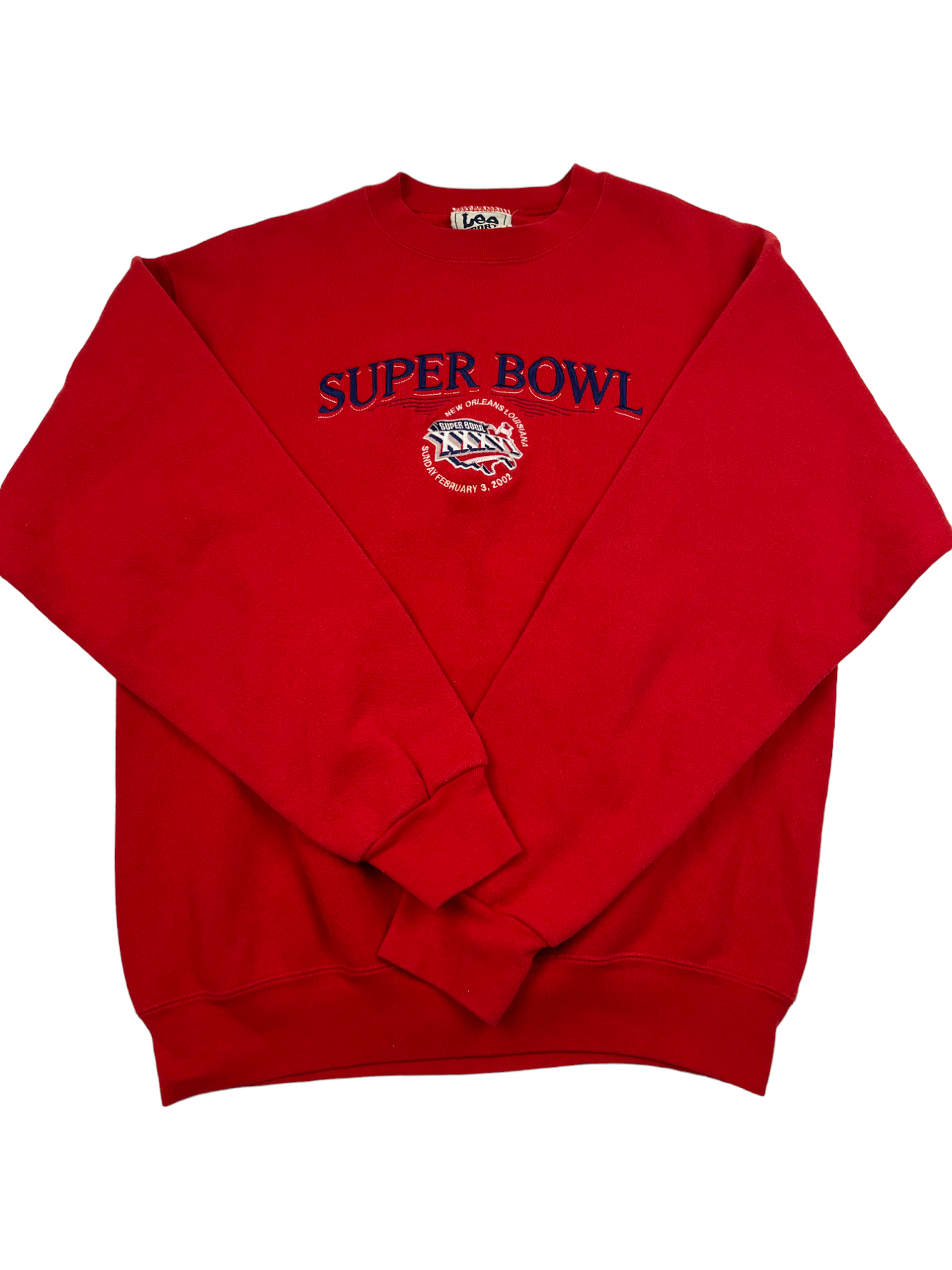 Super Bowl Red Crewneck