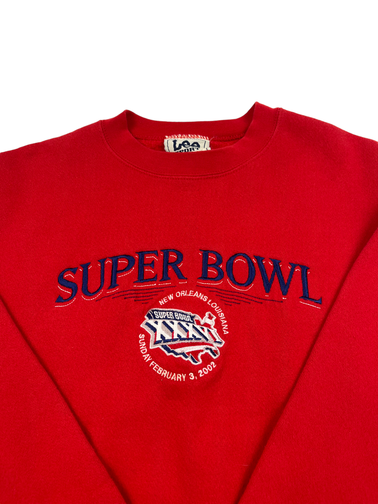 Super Bowl Red Crewneck