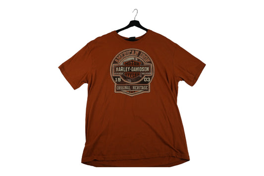 Harley Davidson Orange T-Shirt
