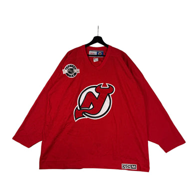 New jersey devils warm up jersey