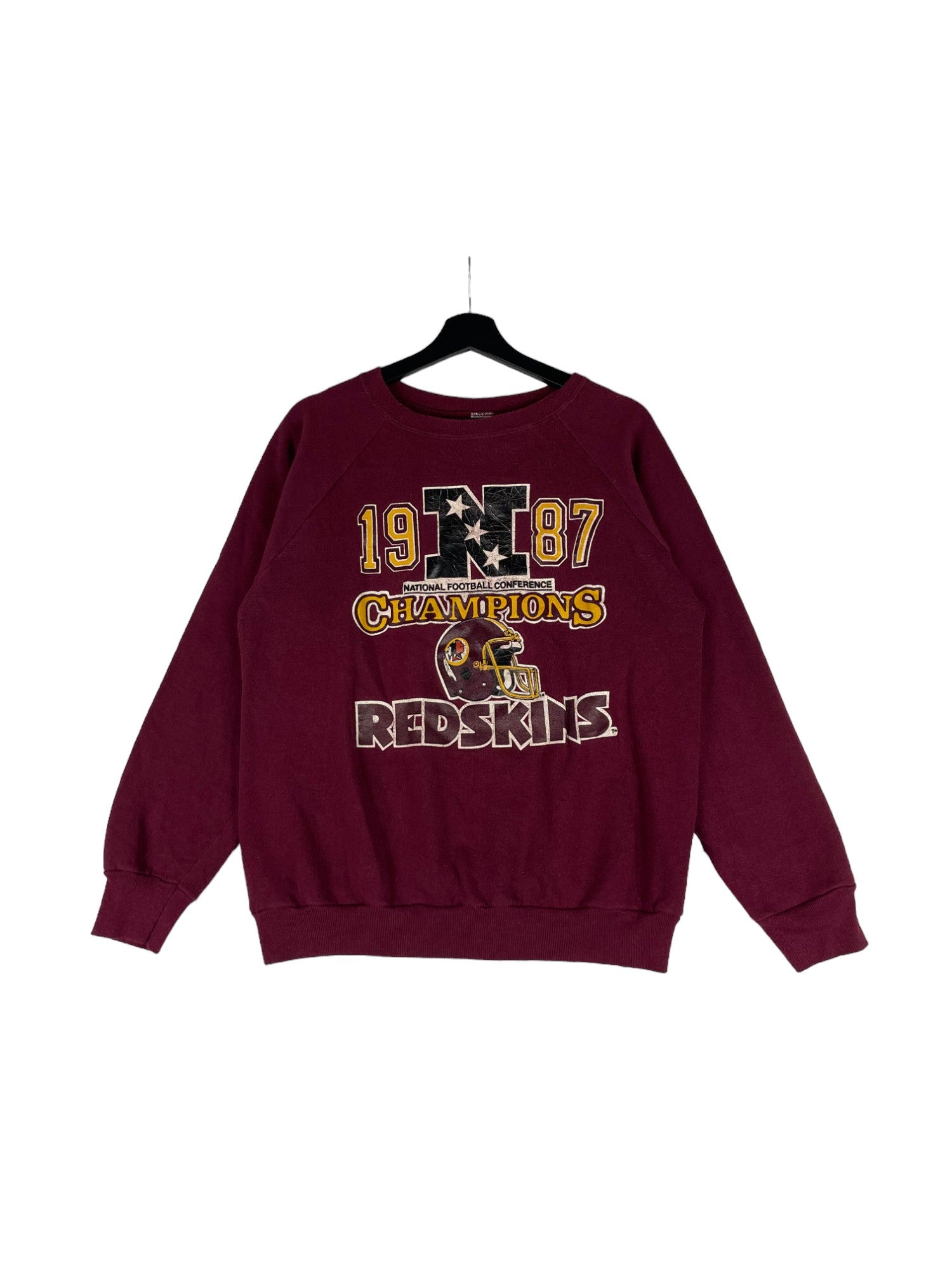 Red Skins 1987 Crewneck