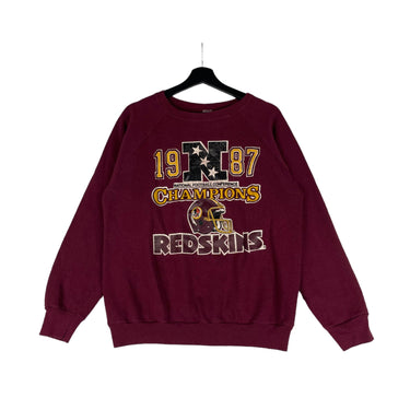 Red Skins 1987 Crewneck