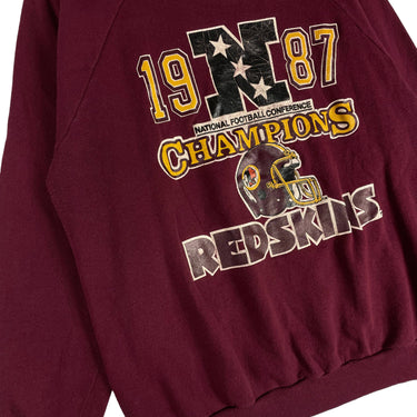 Red Skins 1987 Crewneck