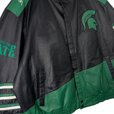 Michigan State Leather Jacket