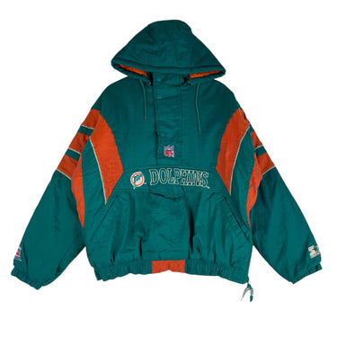 Miami dolphins pullover starter jacket best sale