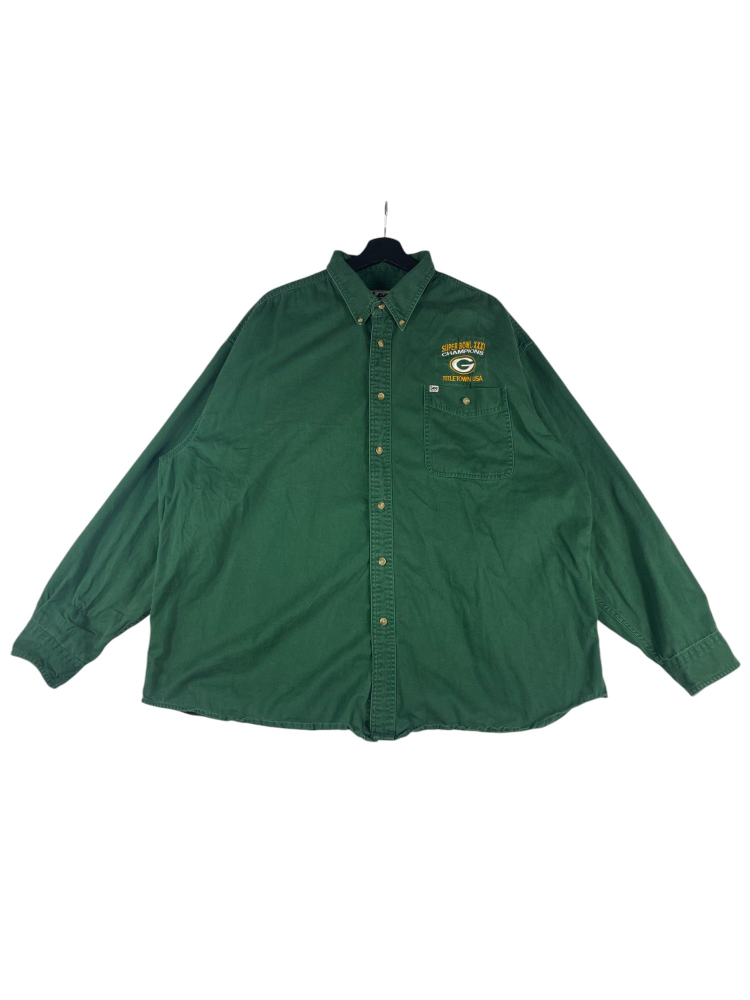 Packers Button Up