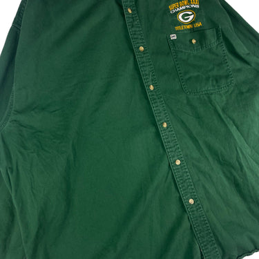 Packers Button Up