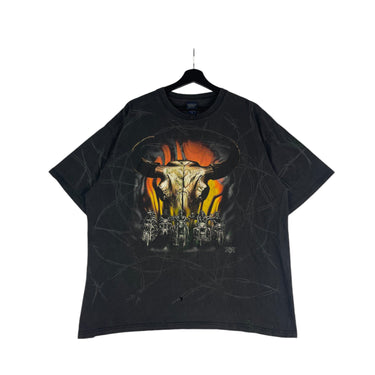 Distressed Biker T-Shirt