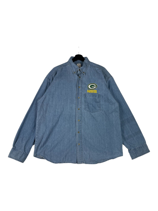 Packers Button-Up