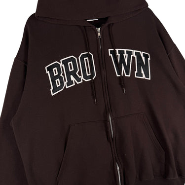 Brown Zip Up