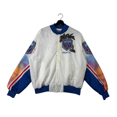 1991 Super Bowl Chalk Line Jacket