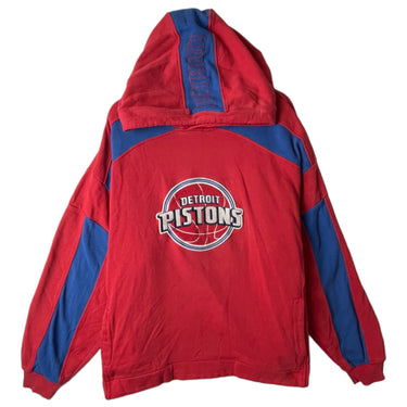 Red Hoodie Detroits Pistons