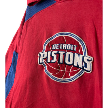 Red Hoodie Detroits Pistons