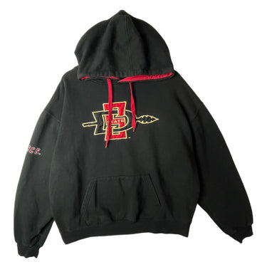 University Black Hoodie