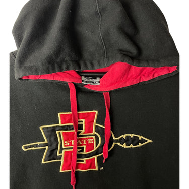 University Black Hoodie