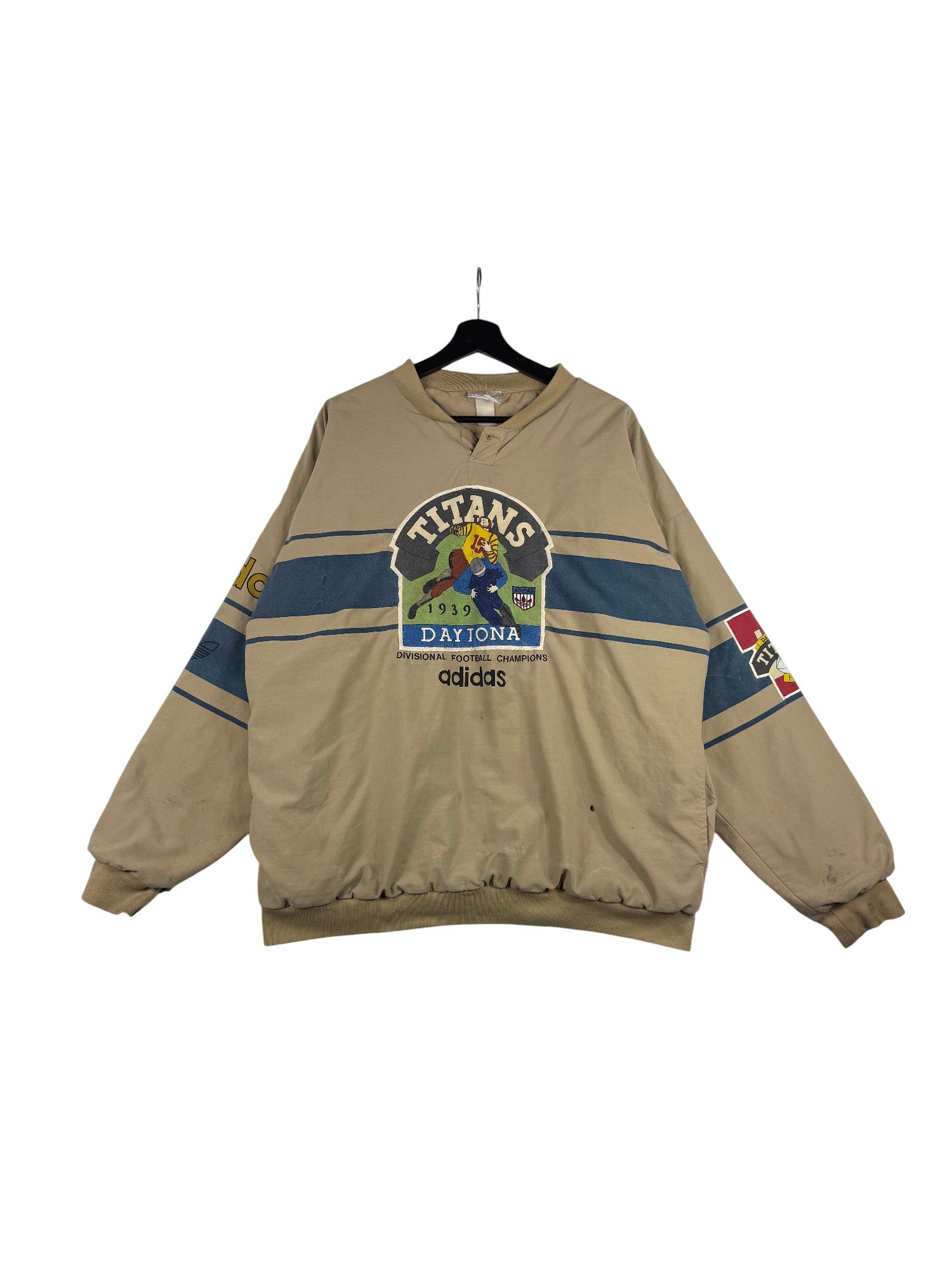 80's Adidas Daytona Insulated Crewneck