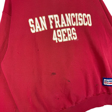 49ers 1996 Distressed Crewneck