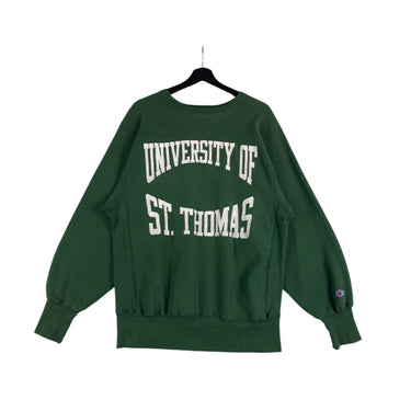 University Of St-Thomas 90's Champion Reverse Weave Crewneck