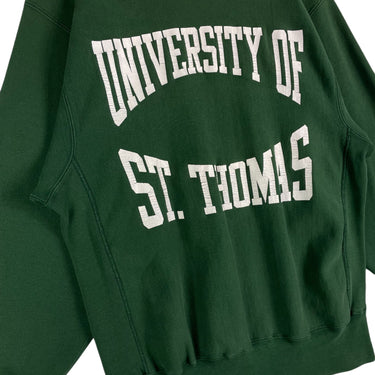 University Of St-Thomas 90's Champion Reverse Weave Crewneck