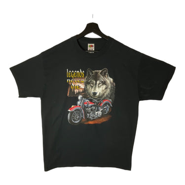 Biker Wolf T-Shirt