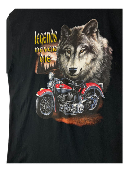 Biker Wolf T-Shirt