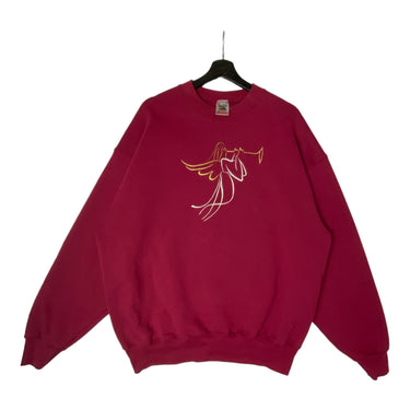 Angels Crewneck Burgundy