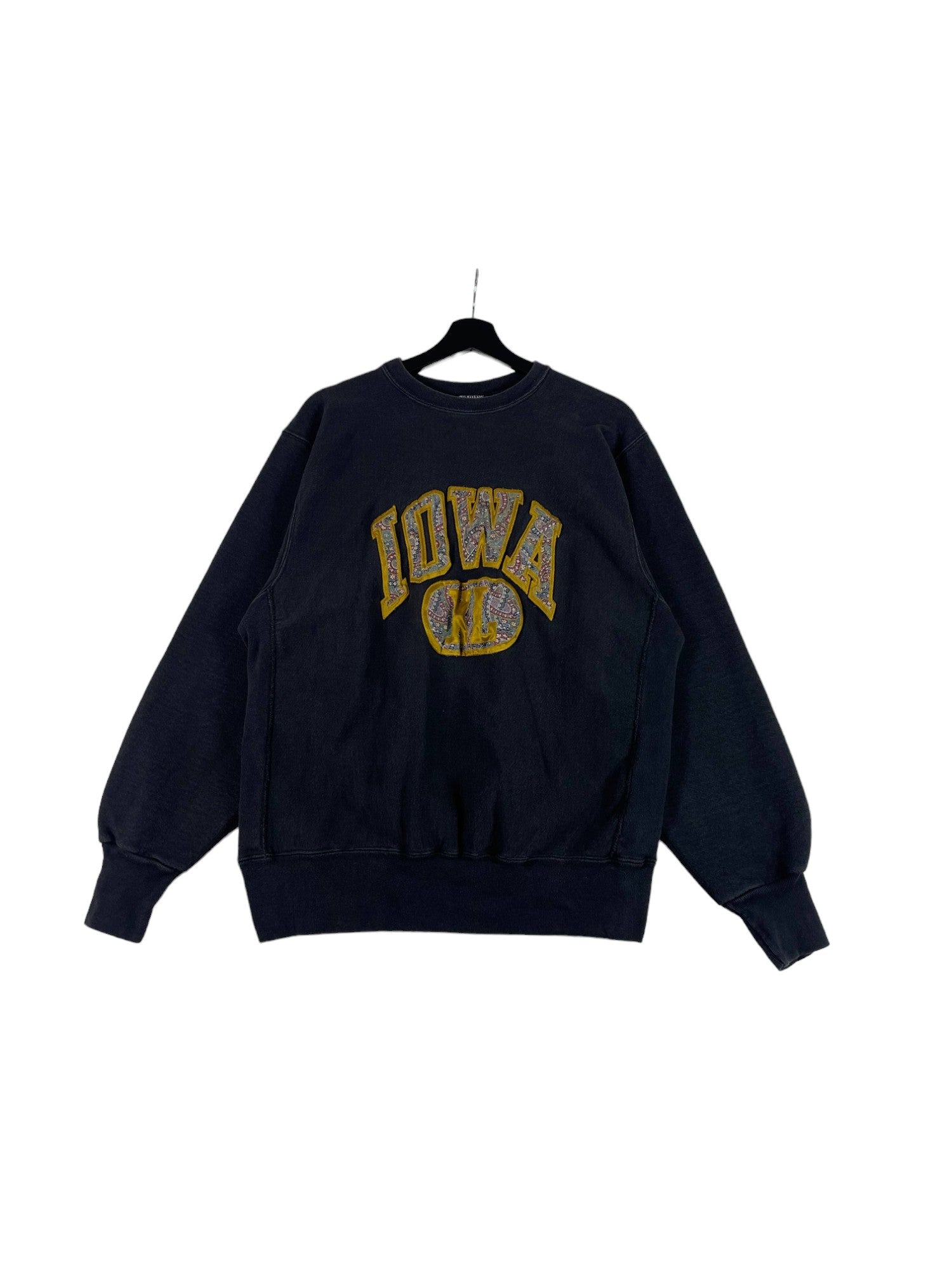 Iowa Reverse Weave Crewneck