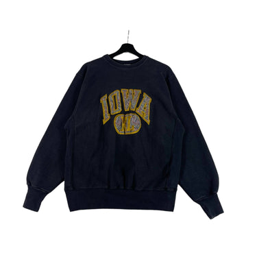 Iowa Reverse Weave Crewneck