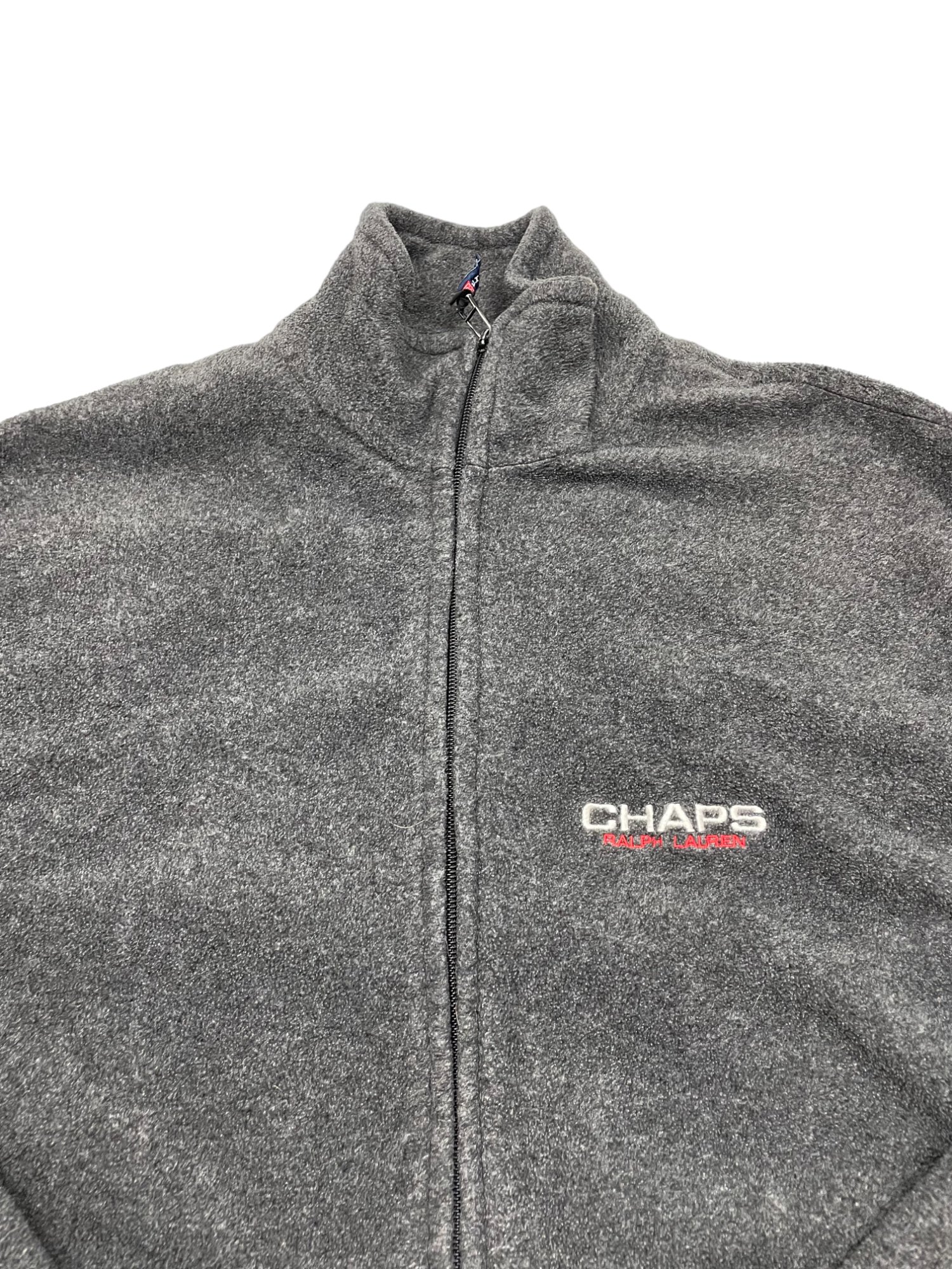Chaps Ralph Lauren Dark Grey Fleece – CaroleThriftShop