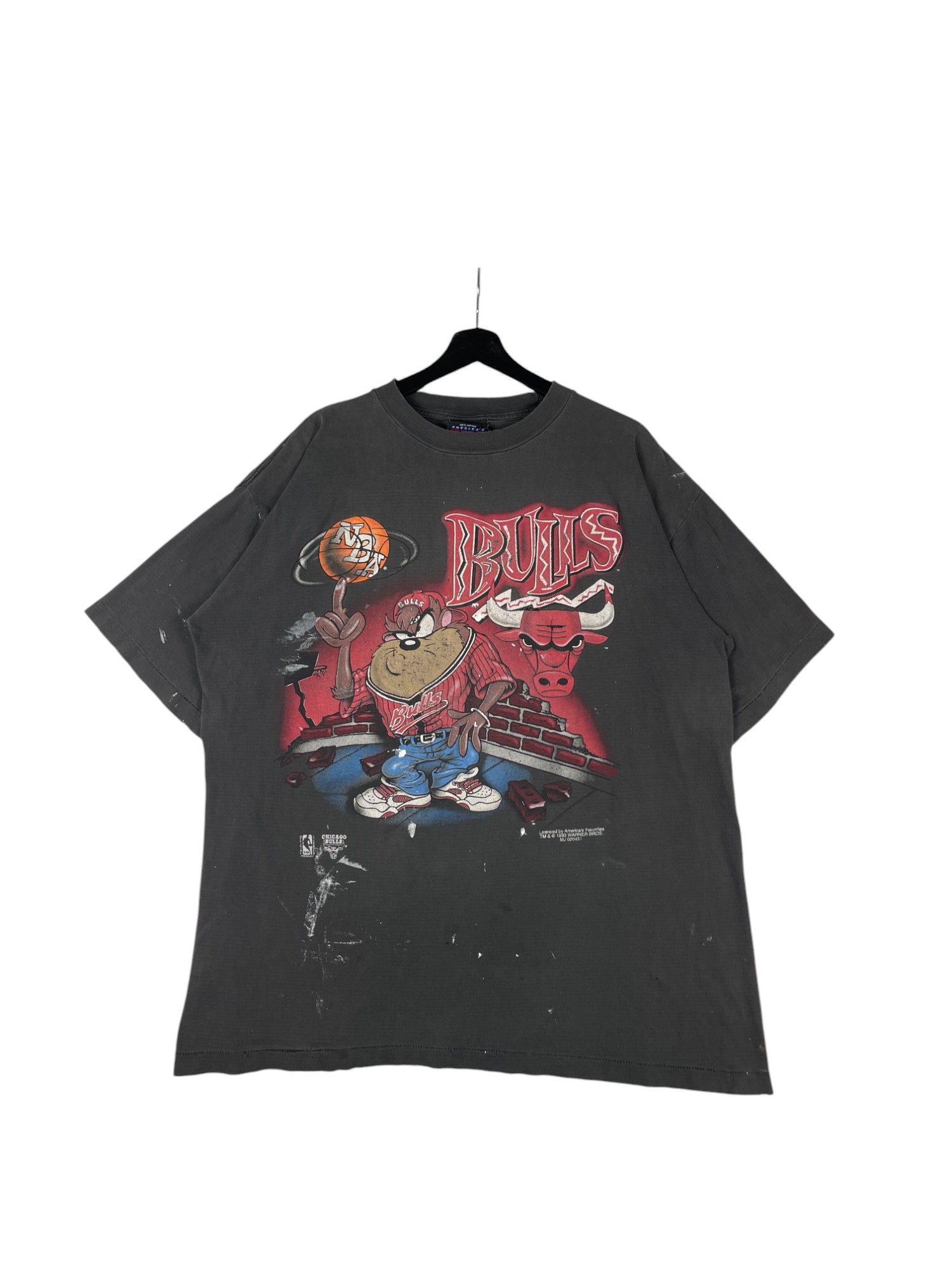 1993 Chicago Bulls Distressed T-Shirt