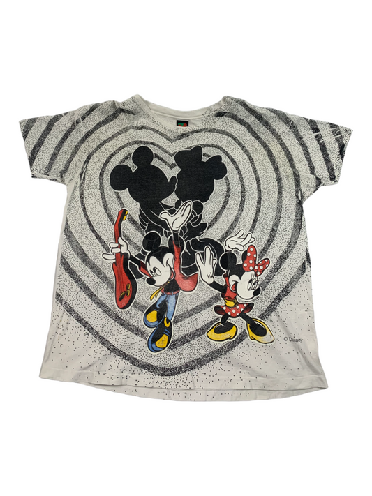 Mickey and Minnie All Over Print T-Shirt