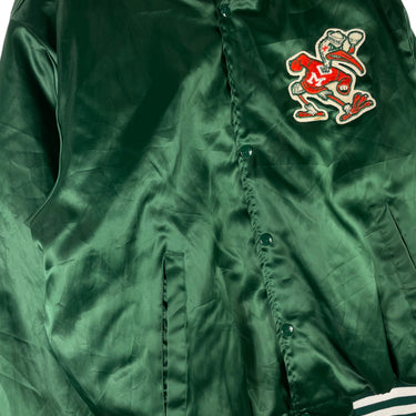 Miami Hurricanes Satin Jacket