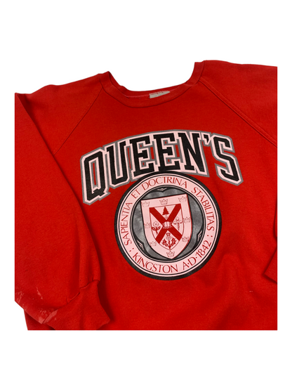 Queens Red Crewneck