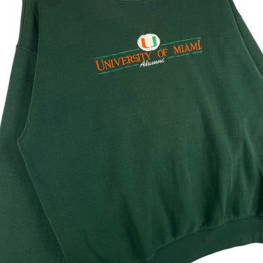 University Of Miami University Crewneck