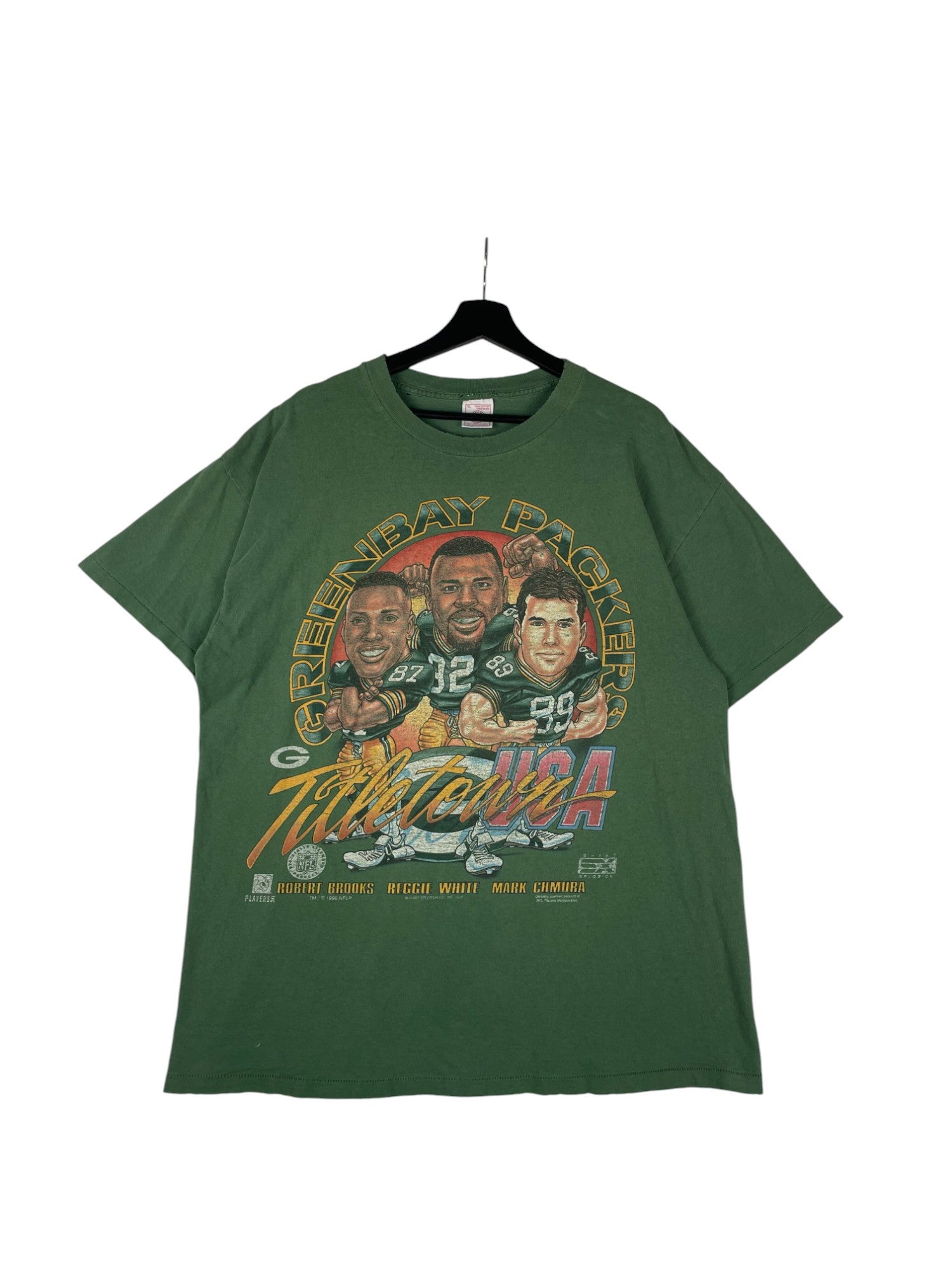 1996 Bubblehead Packers T-Shirt