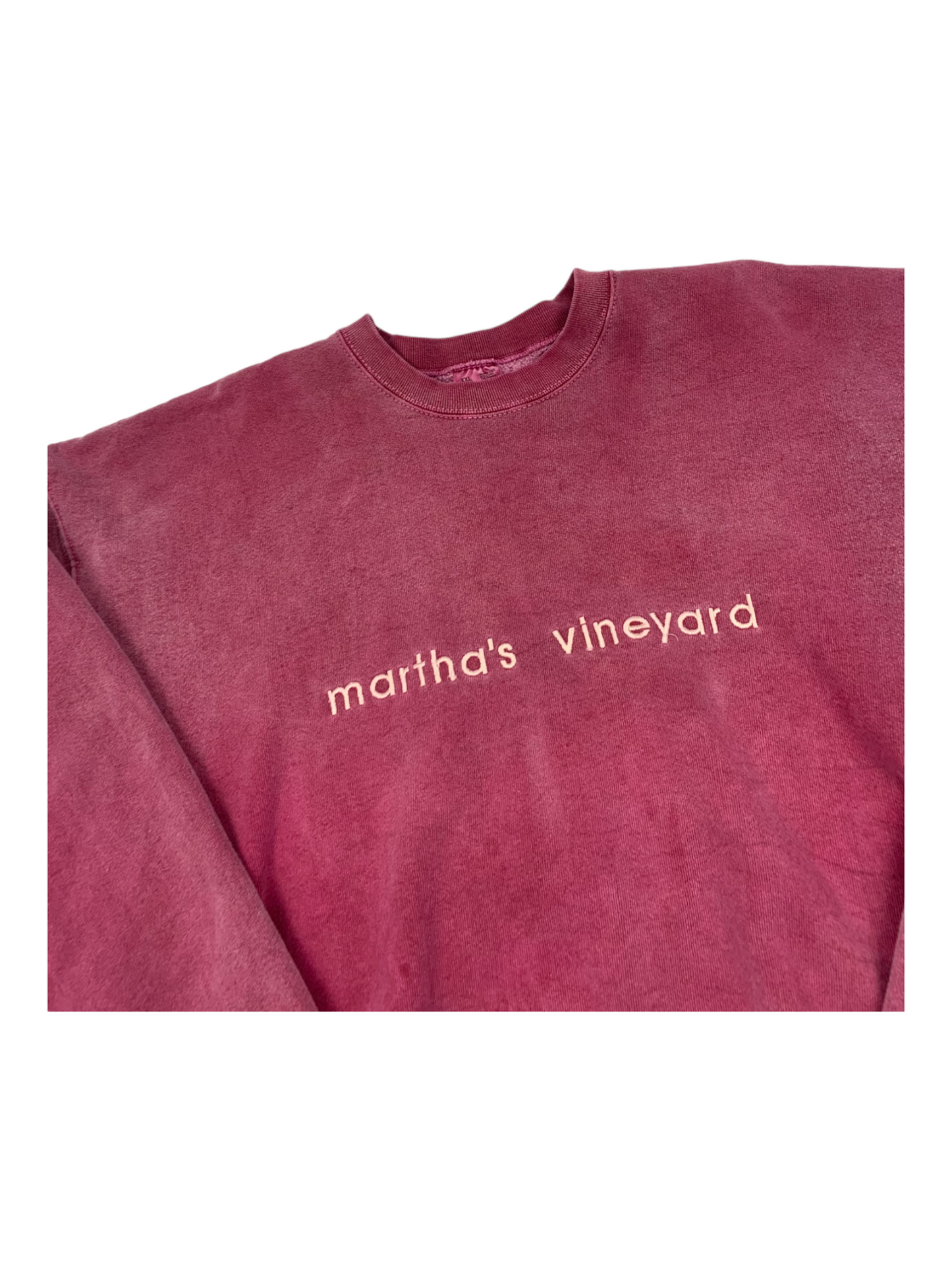 Martha's Vineyard Pink Crewneck