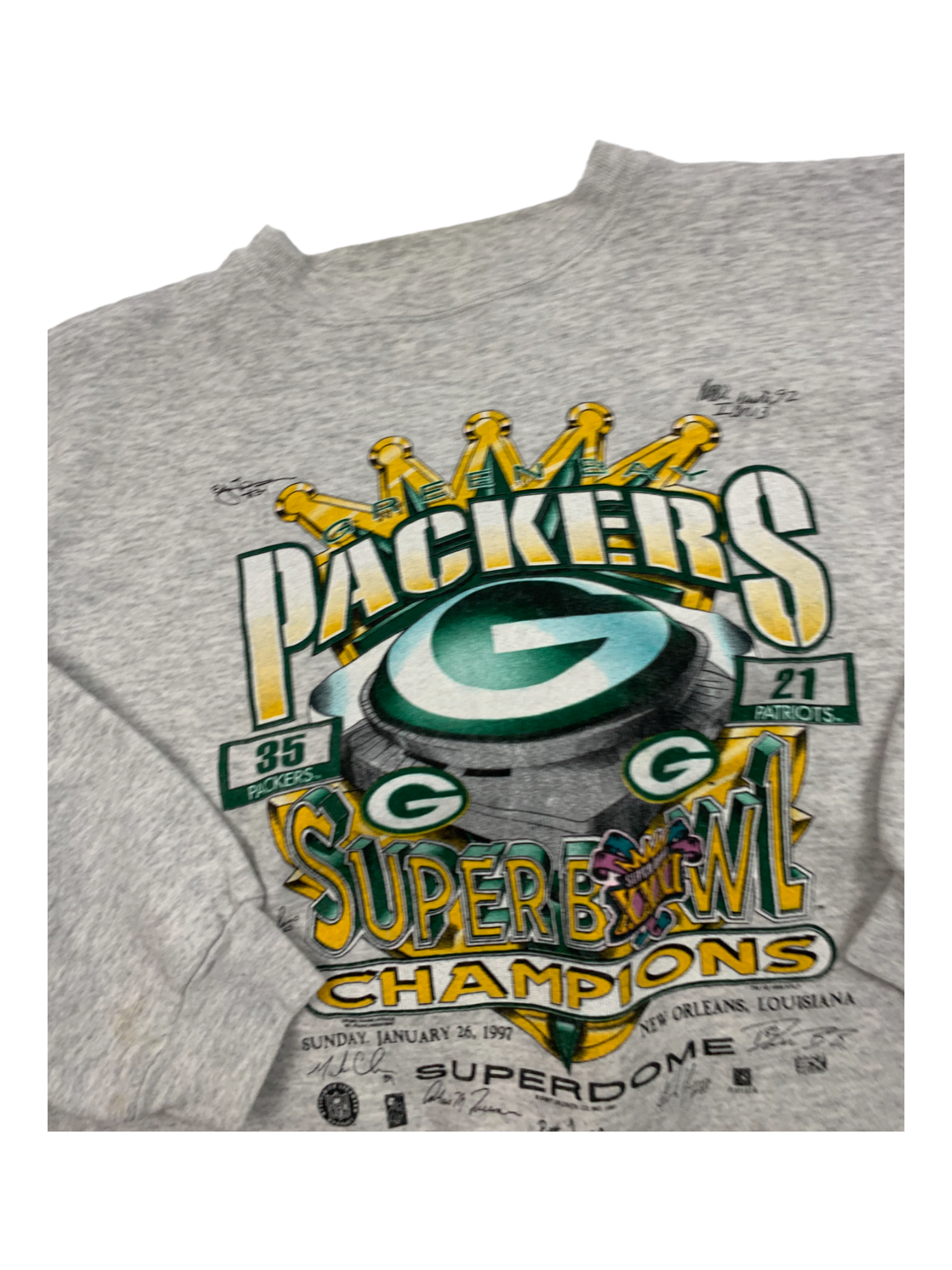 M - Packers Super Bowl XLV Champs Shirt – Twisted Thrift