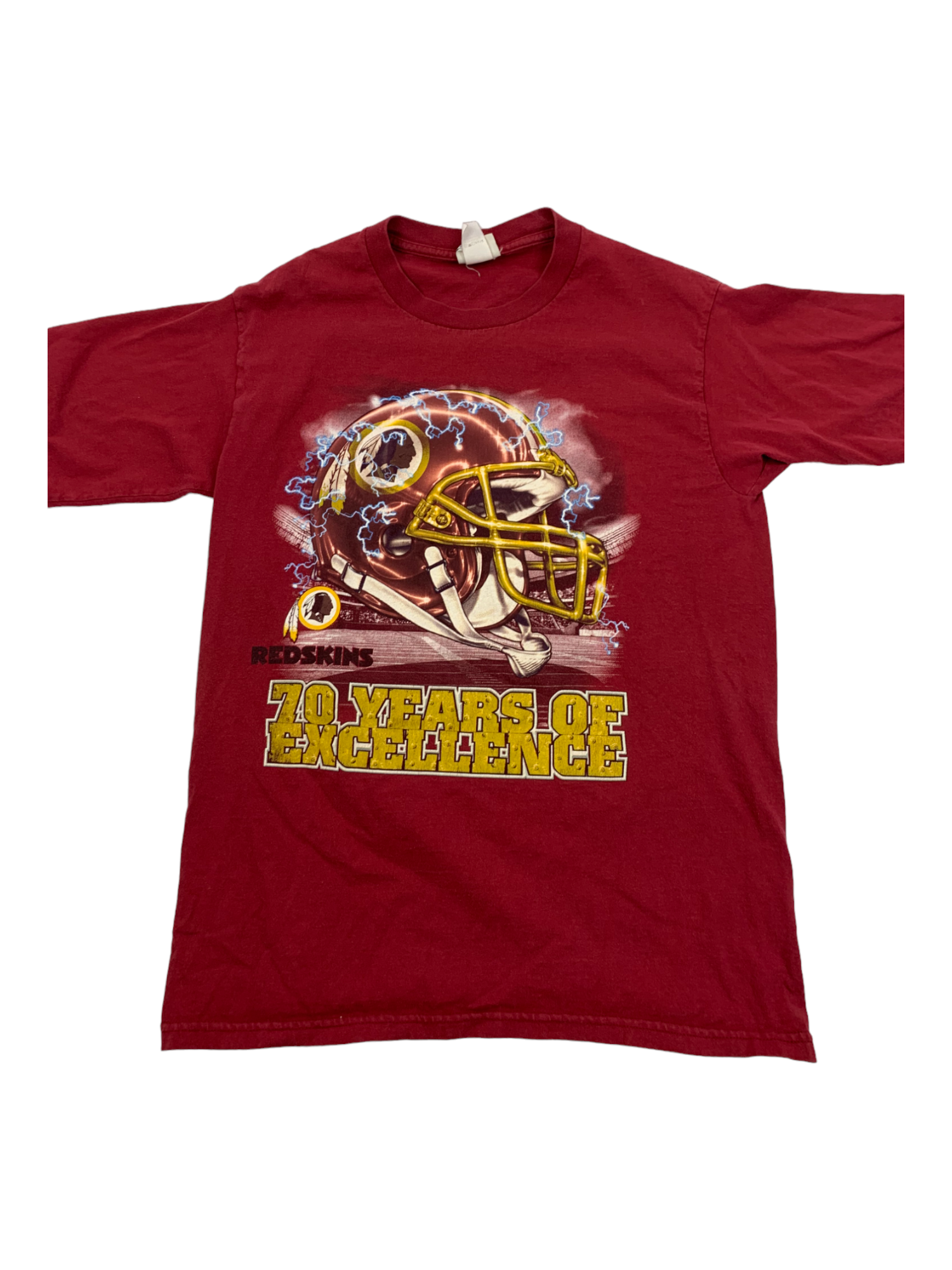 NFL Washington Redskins '70 Years of Excellence' Lightning T-shirt