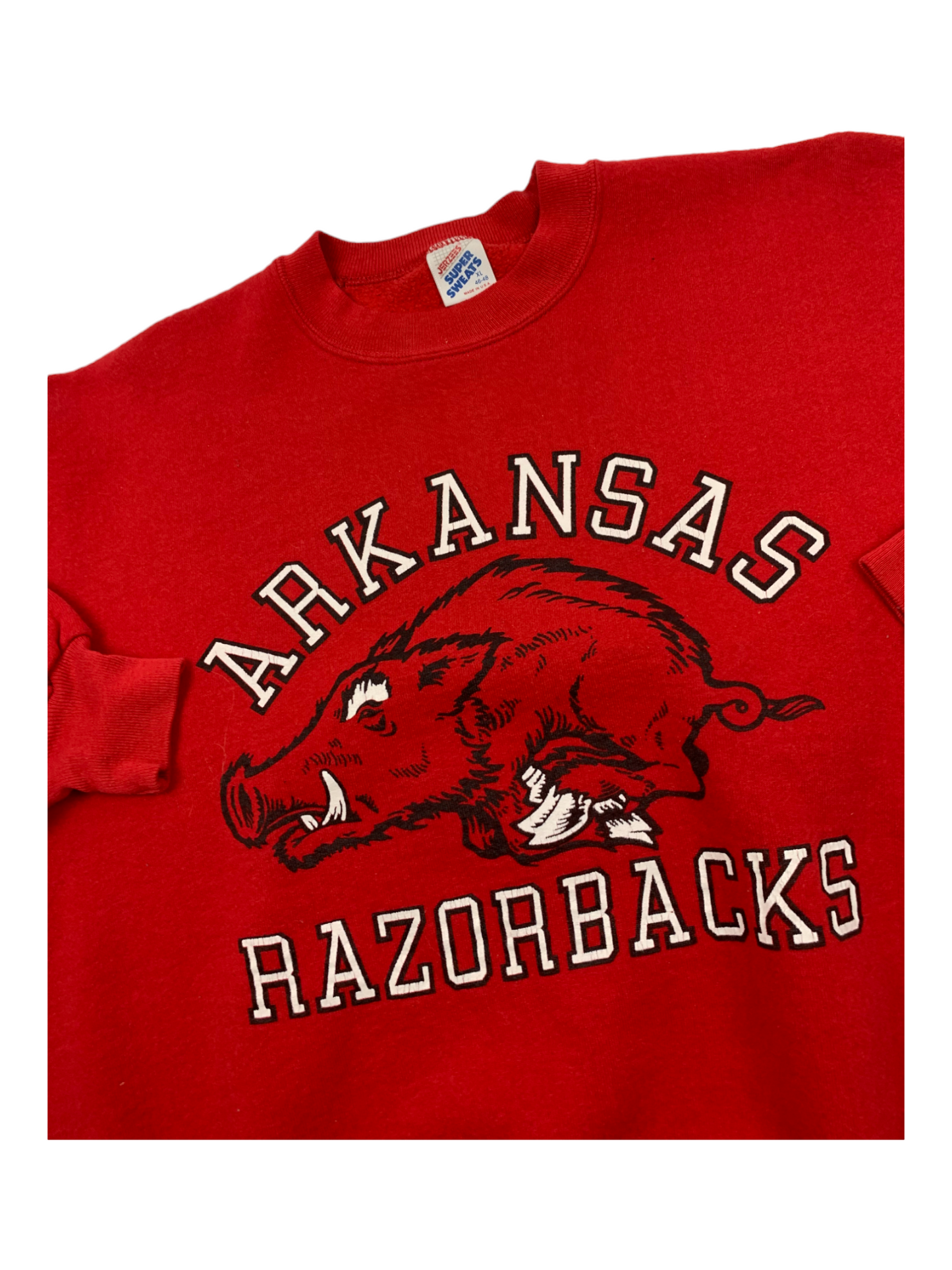 Arkansas Razorbacks Red Crewneck