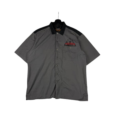 Y2K Harley-Davidson Button Up