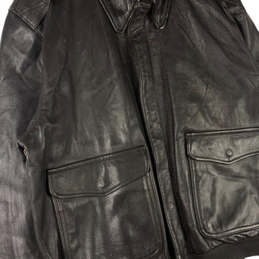 LL Bean Aviator Leather Jacket