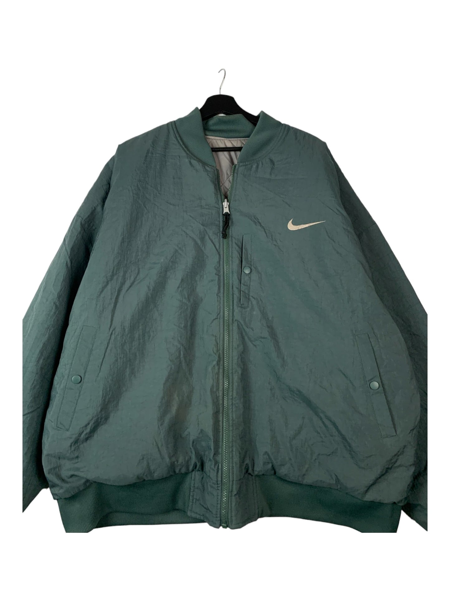 Nike Jacket Turquoise/Gray Reversible