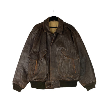 Leather Aviator Jacket