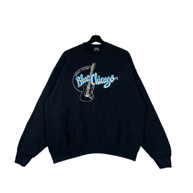 Blue Chicago Crewneck