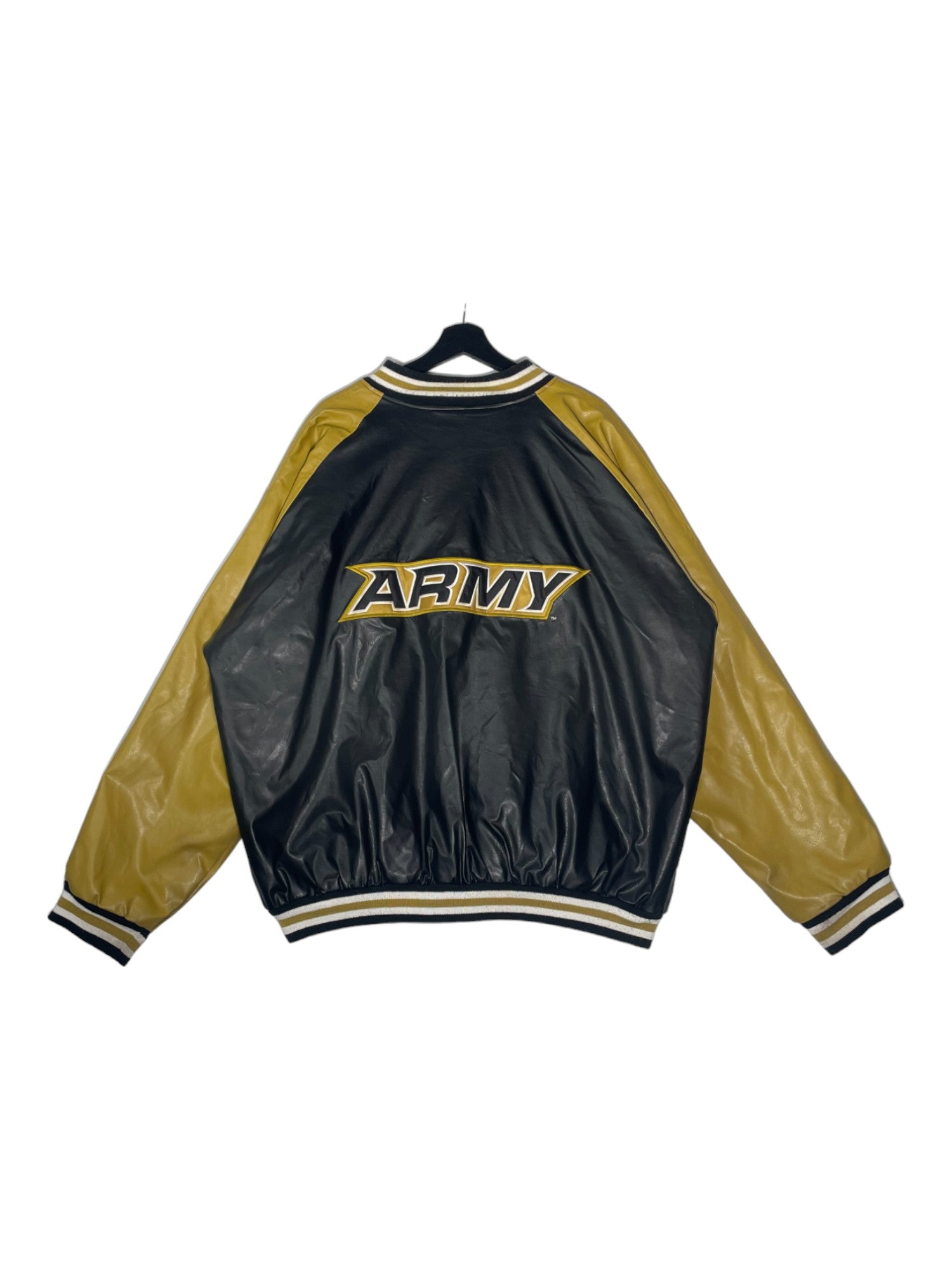 Army Varsity Jacket CaroleThriftShop