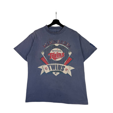 Distressed Minnessotta Twins Starter T-Shirt