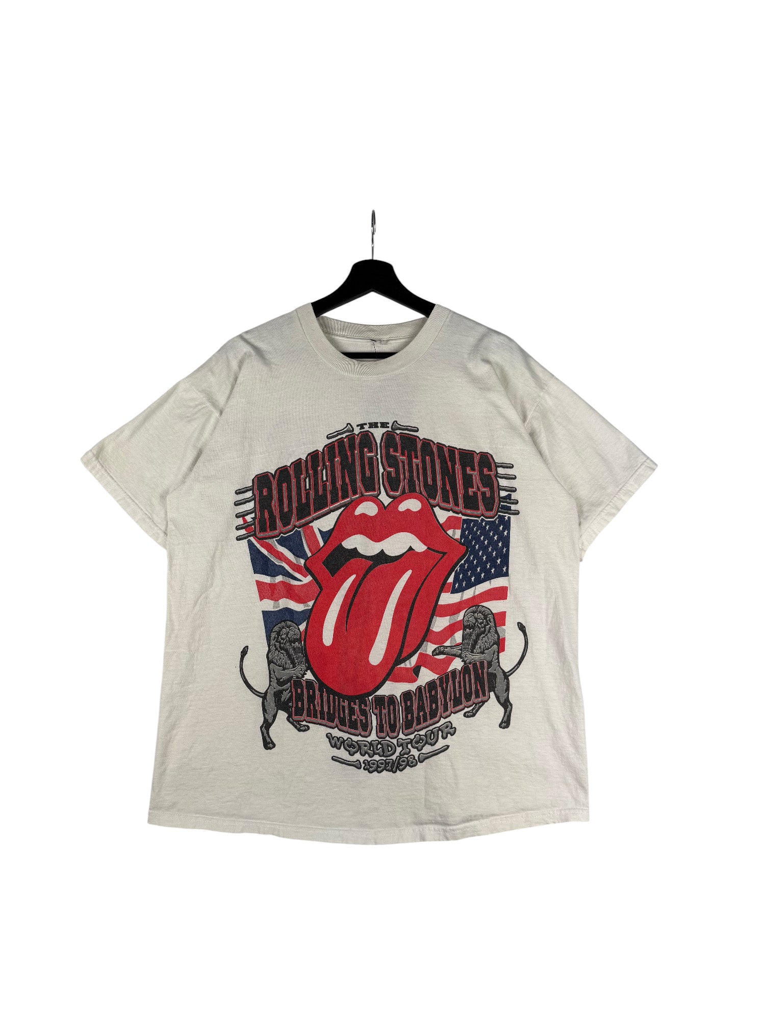 1997 Rolling Stones Bridges To Babylon Tour T-Shirt