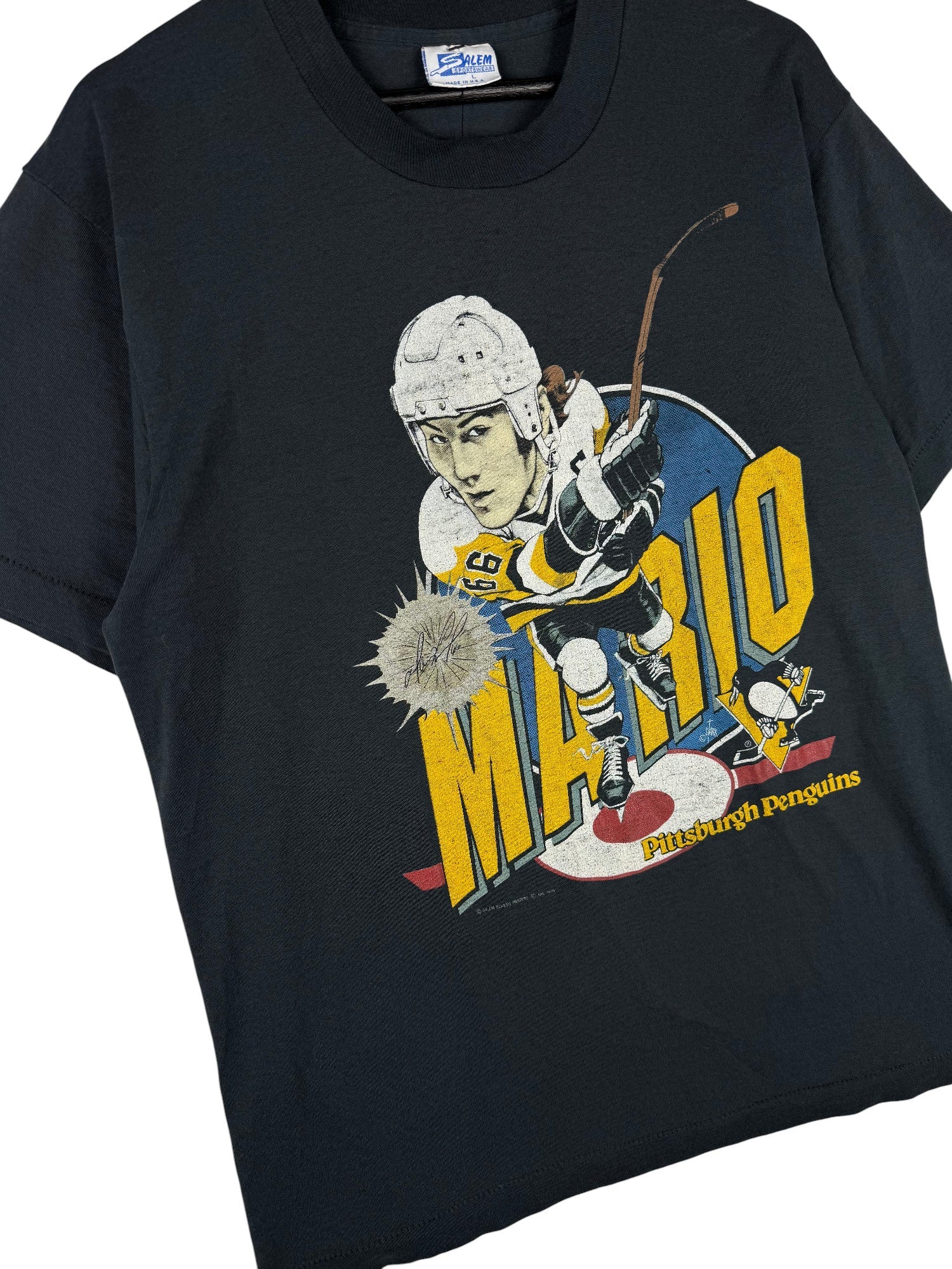 1989 Mario Lemieux T-Shirt